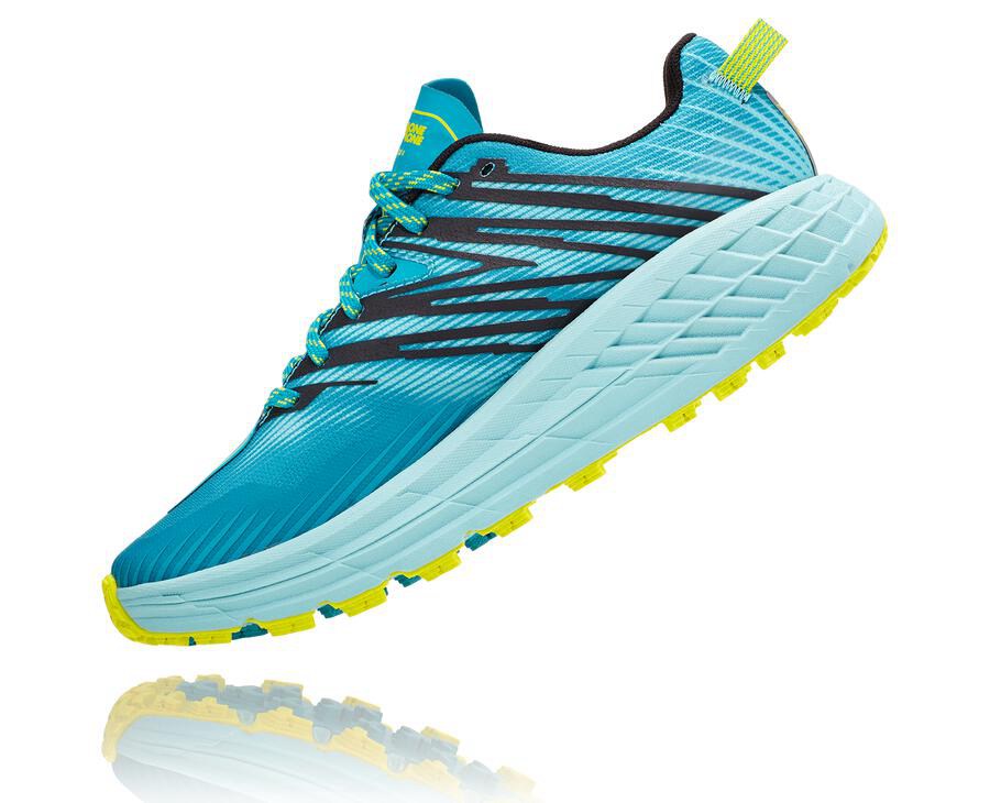 Hoka One One Spor Ayakkabı Kadın Turkuaz - Speedgoat 4 - GM3924067